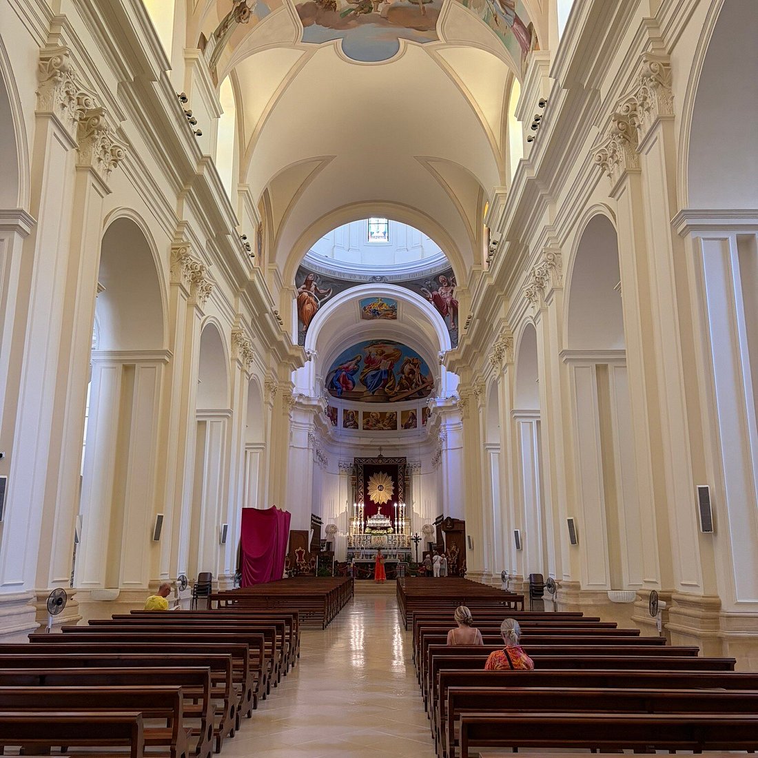Cathedral steps, not just facade