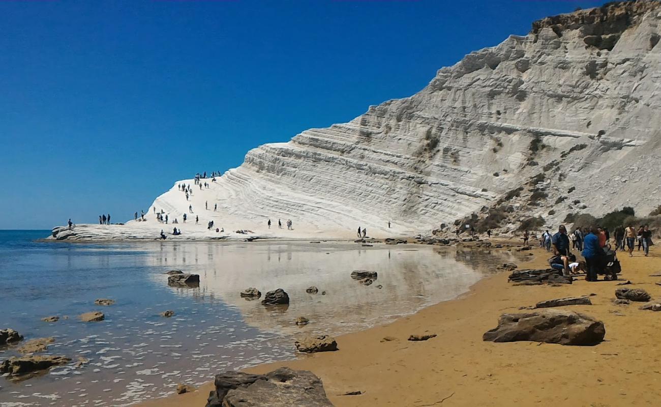 White wall from Punta Grande sand