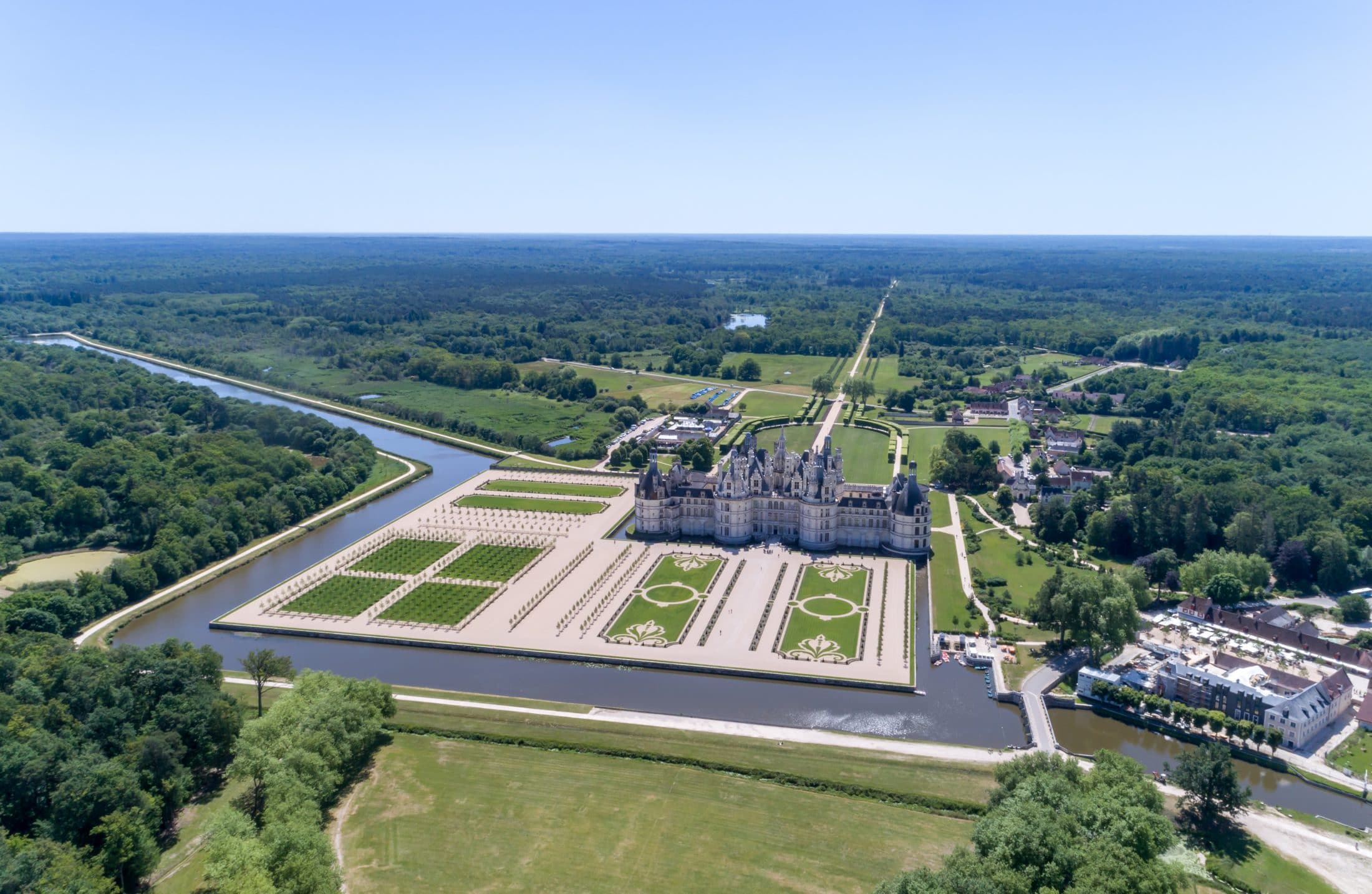 Formal gardens edge