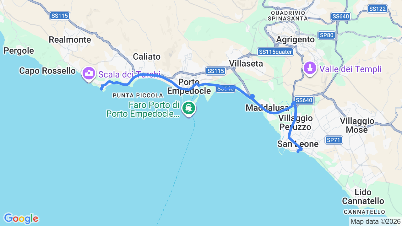 Lunch to Scala dei Turchi (Punta Grande beach)