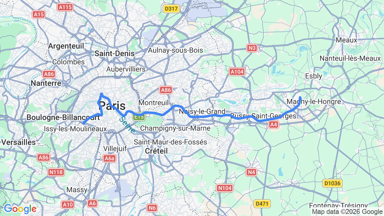 Porte de Versailles Hotel — check out to Marne-la-Vallee-Chessy (Disneyland station)