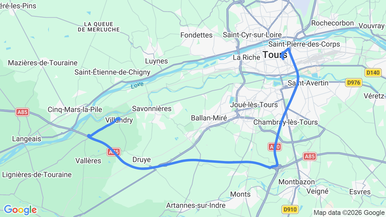 City Résidence — breakfast to Chateau de Villandry — gardens + chateau