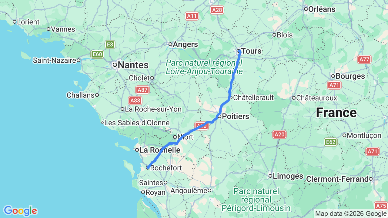 City Résidence — breakfast to Rochefort — Corderie Royale + Arsenal