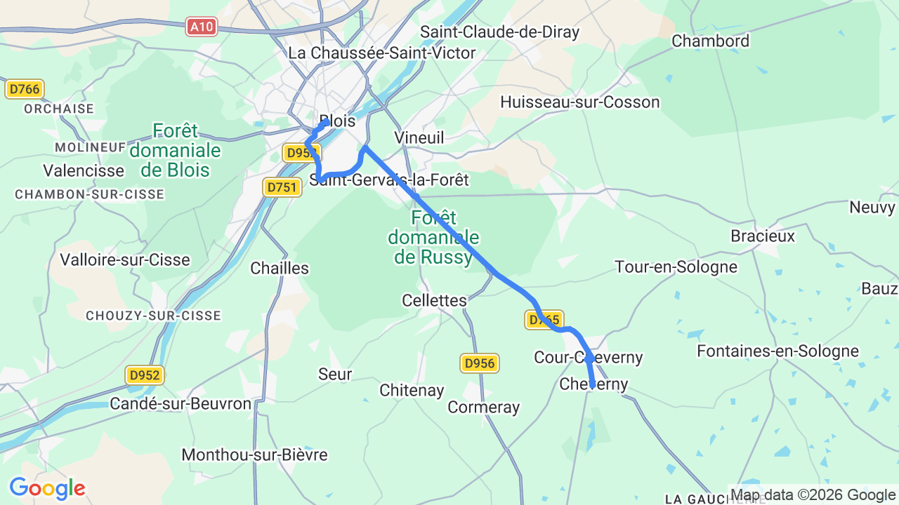 Chateau de Cheverny to Lunch in Blois
